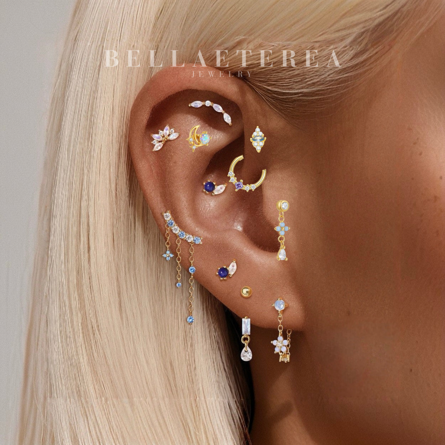 AQUABEAM ✧ Piercing ARGENTO 925/Gold 18k - BELLAETEREA