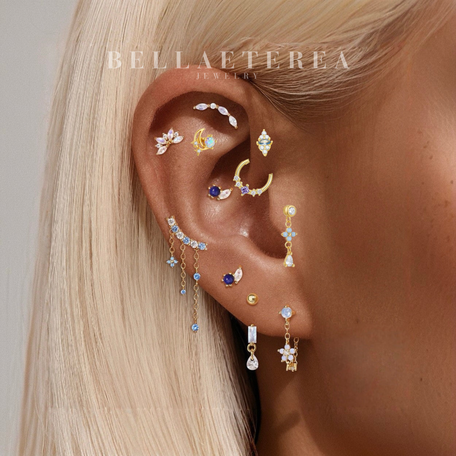 AQUABEAM ✧ Piercing ARGENTO 925/Gold 18k - BELLAETEREA