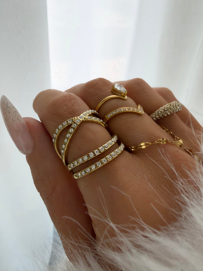 ASHANTI ❥ Anello Gold - BELLAETEREA