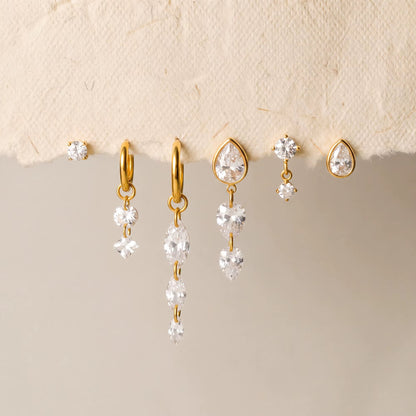 KENDAYA SET MARQUISE ❥ Orecchini