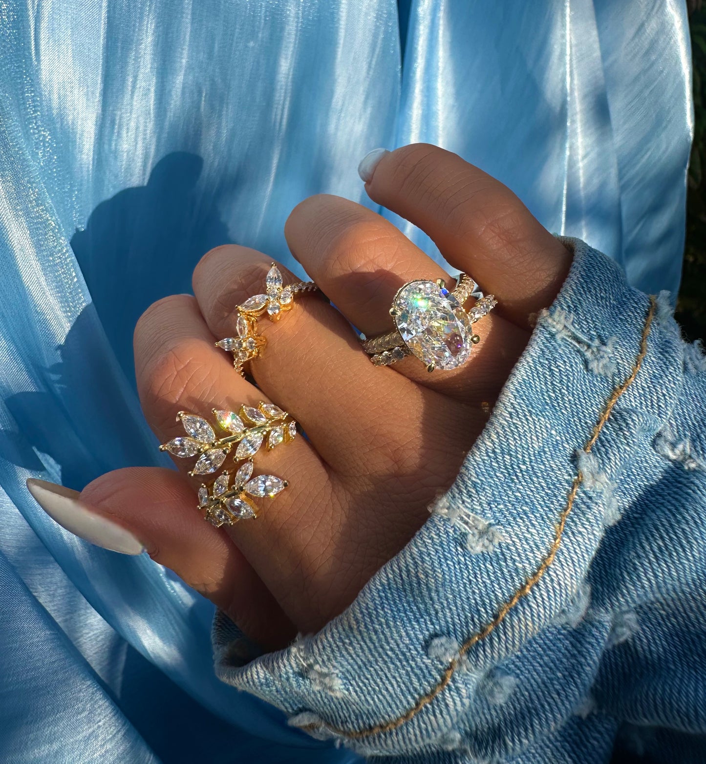 RAMAGE D'OR ✧ Anello ARGENTO 925/Gold 18k