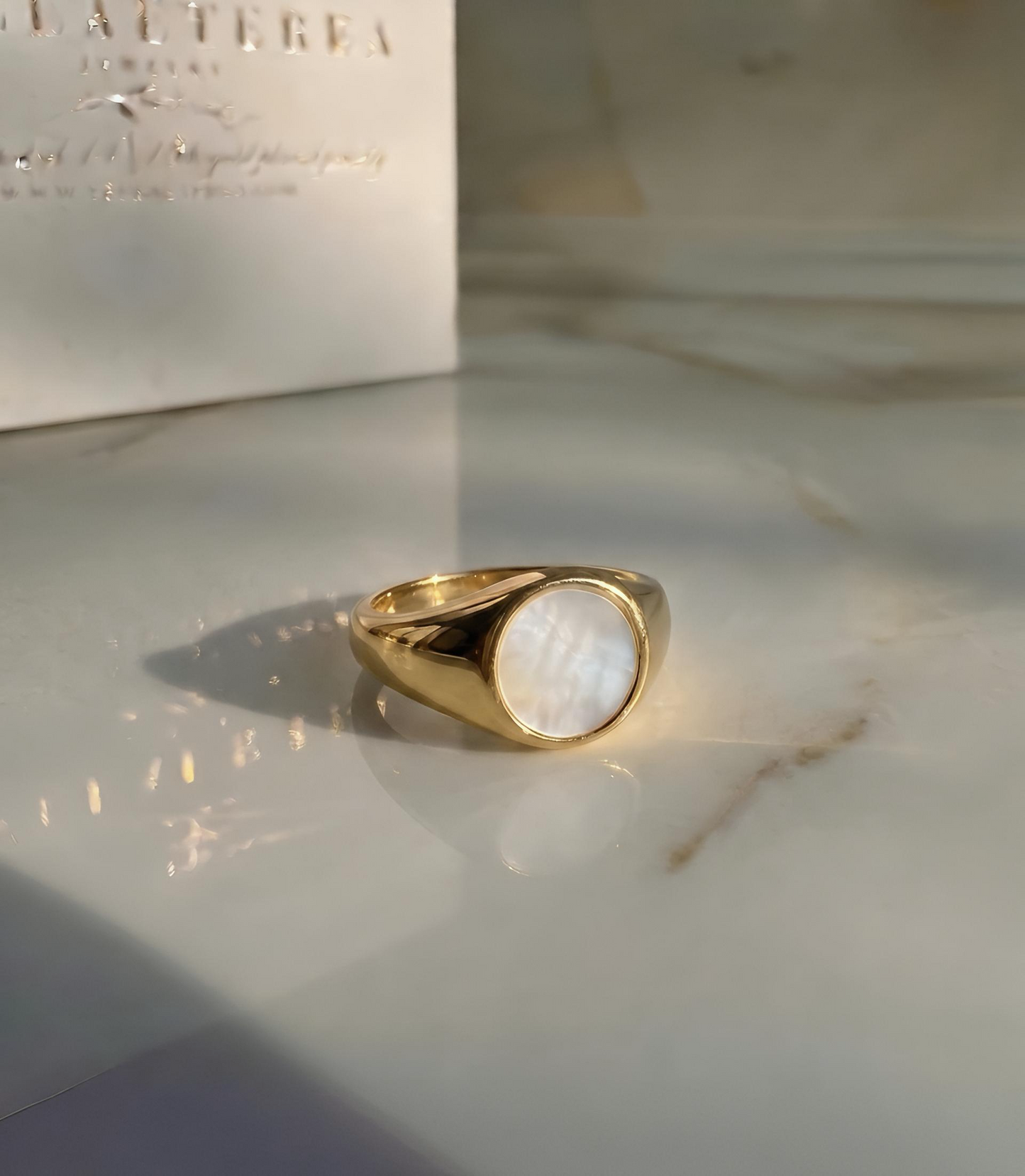NOELLE PEARL ❥ Anello Mignolo