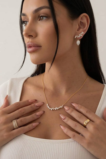 WILHELMINA ✧ Collana ARGENTO 925/Gold 18k