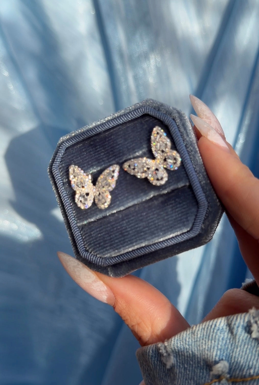 PAPILLON ROYALE ✧ Orecchini ARGENTO 925