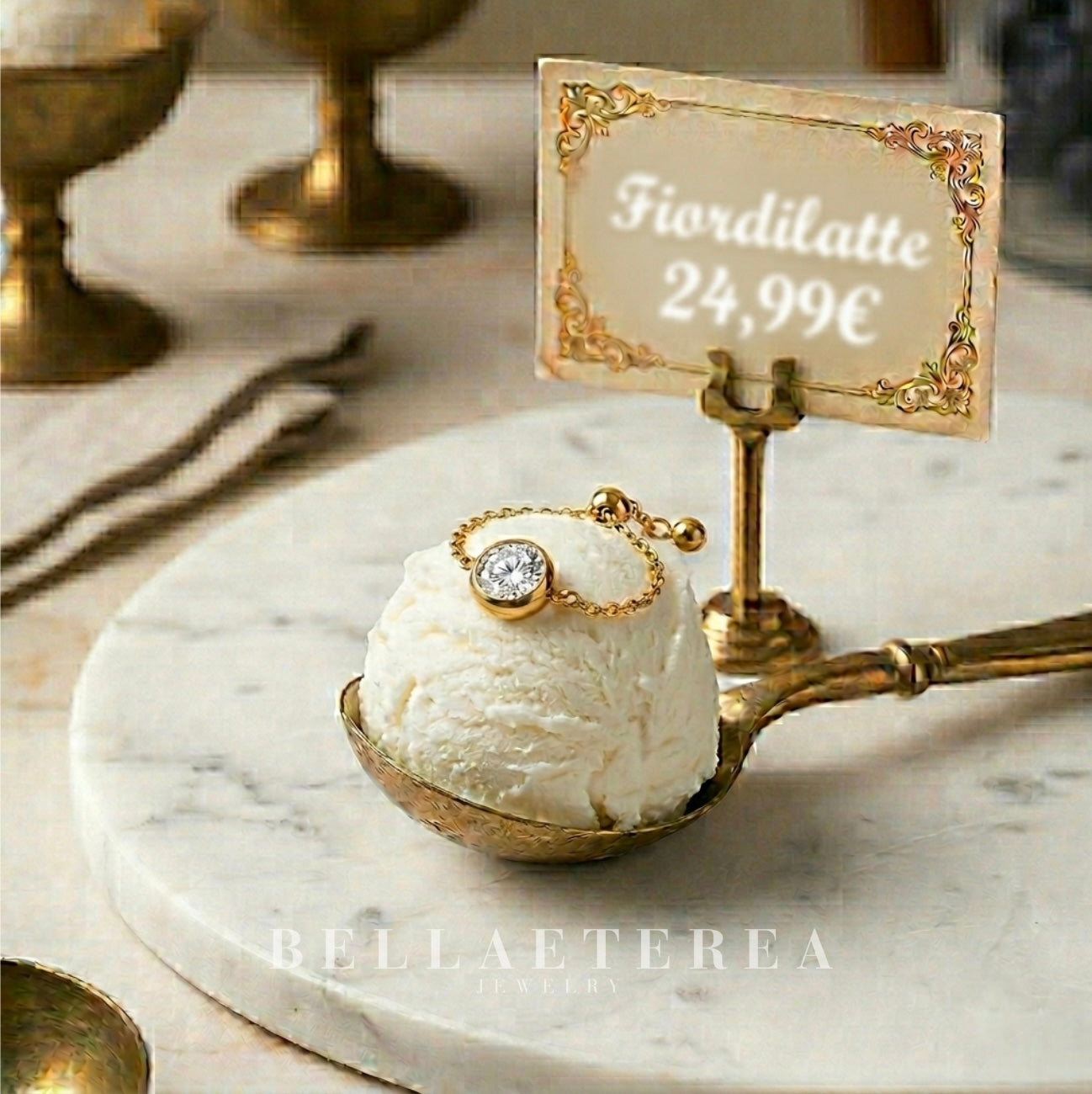 SORBET FIOR DI LATTE ❥ Anello - BELLAETEREA