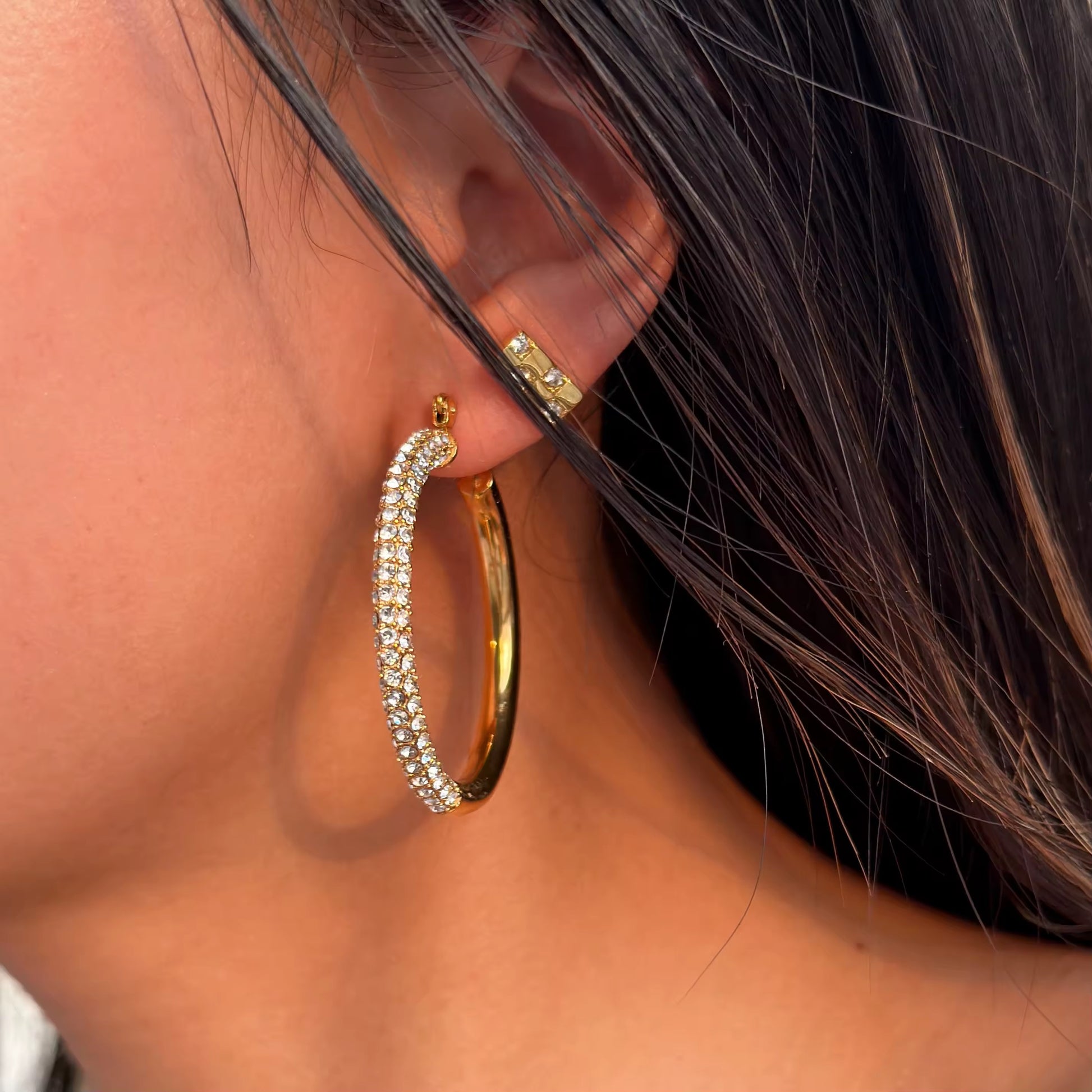 JASMINE HOOPS ❥ Orecchini - BELLAETEREA