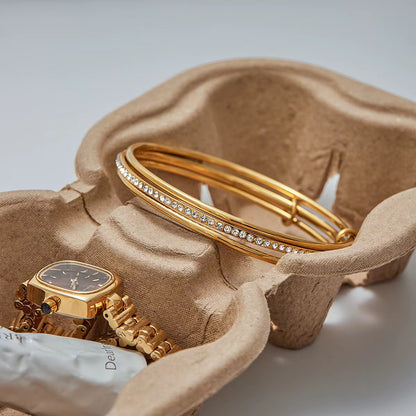 DUA TRIPLE SHINE ❥ Bangle