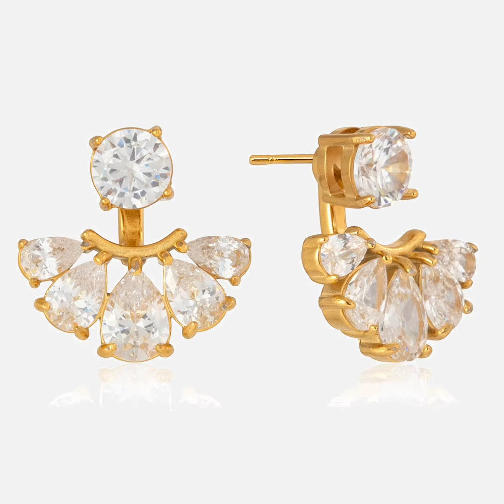 CROWNY ❥ Orecchini Gold
