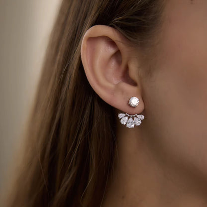 CROWNY ❥ Orecchini Silver