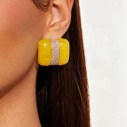 MARBLE BONSBONS ❥ Orecchini