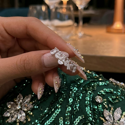 CRYSTAL FALL ✧ Anello ARGENTO 925