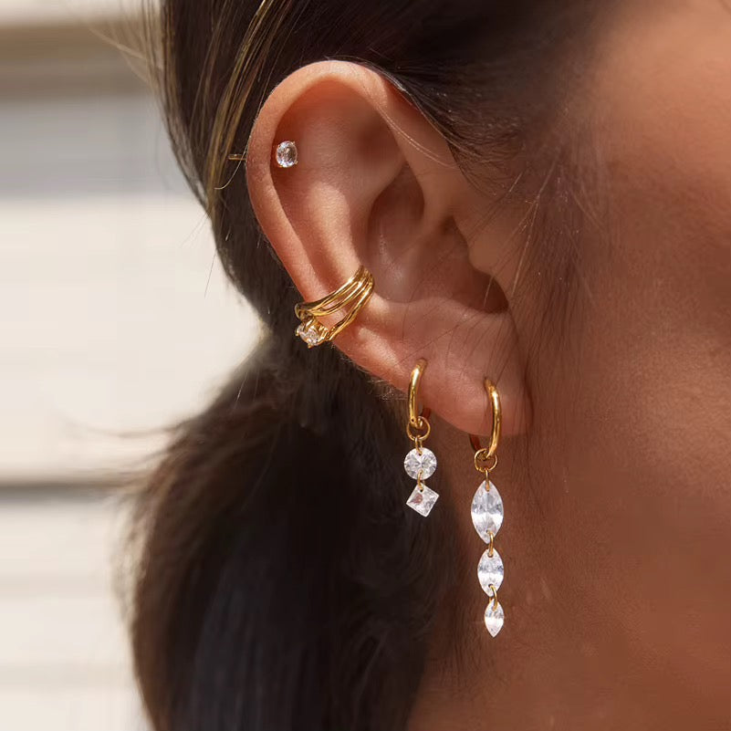 KENDAYA SET MARQUISE ❥ Orecchini