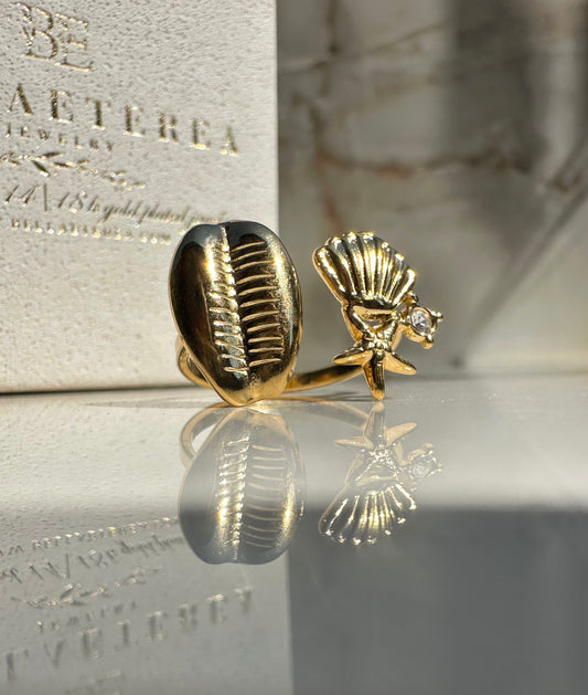 OCEAN DRIFT ❥ Anello Gold
