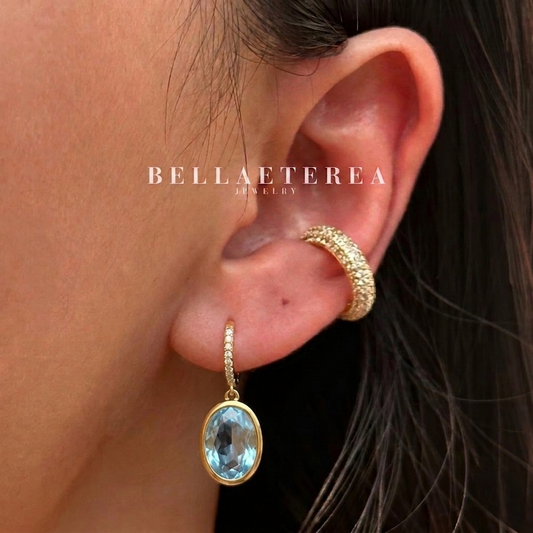 LUMEA AZURE ❥ Orecchini - BELLAETEREA