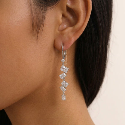 QUEEN B ❥ Orecchini Silver