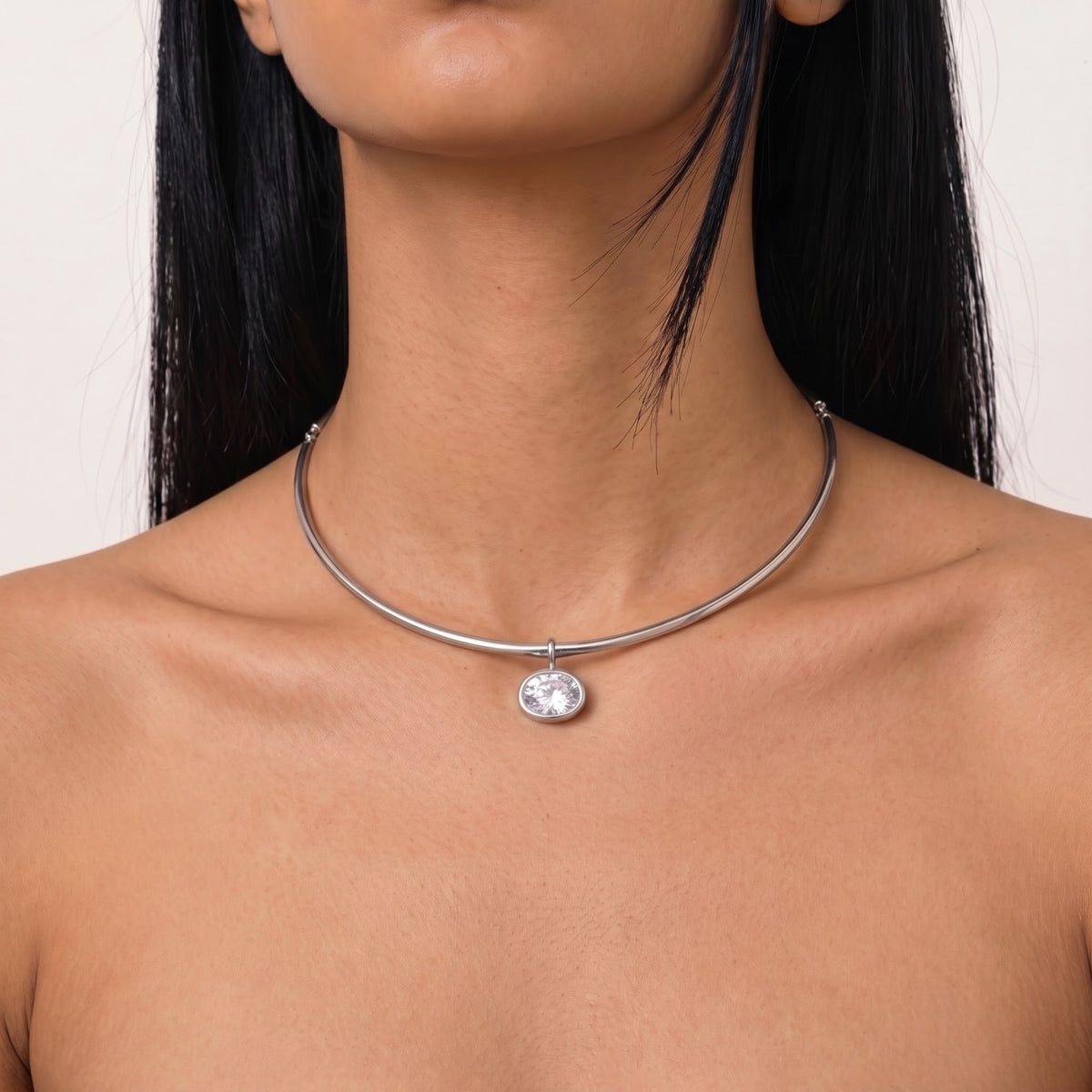 SUPERNOVA SATURNO ❥ Collana Silver
