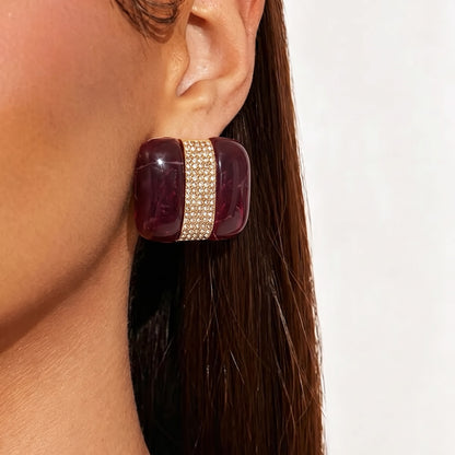 MARBLE BONSBONS ❥ Orecchini