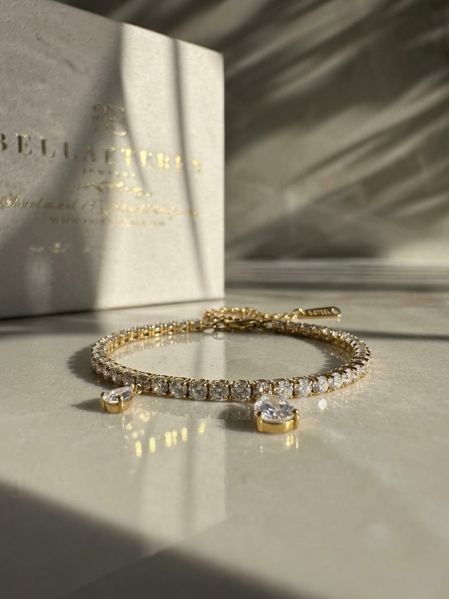 DROP & SHINE ❥ Bracciale Tennis