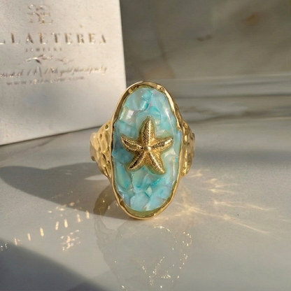 STELLA BLU ❥ Anello