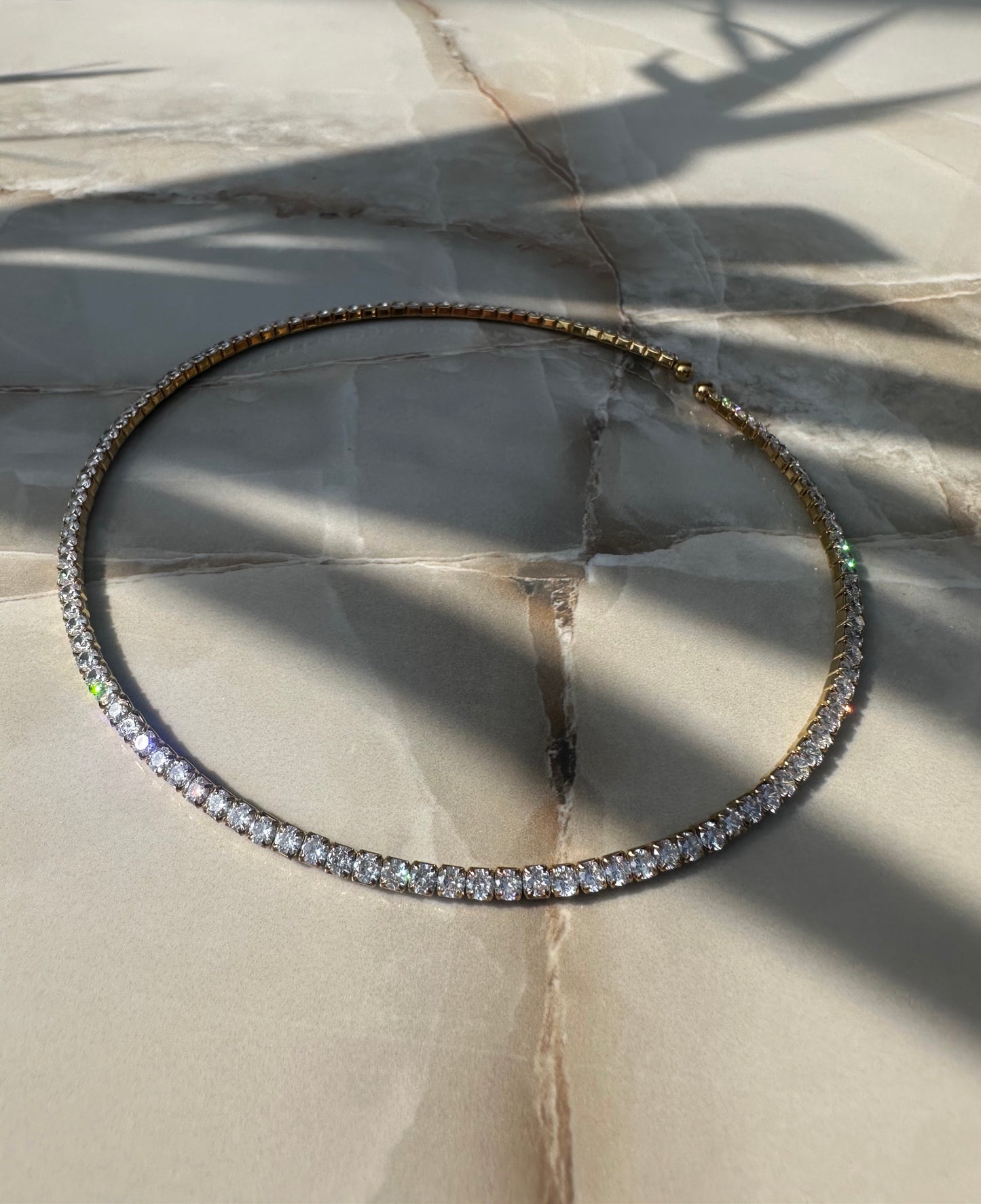 DIAMOND FLEX ❥ Collana Gold