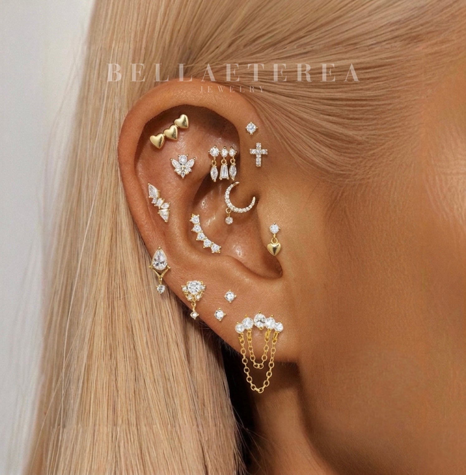 DRIPELLE ✧ Piercing ARGENTO 925/Gold - BELLAETEREA