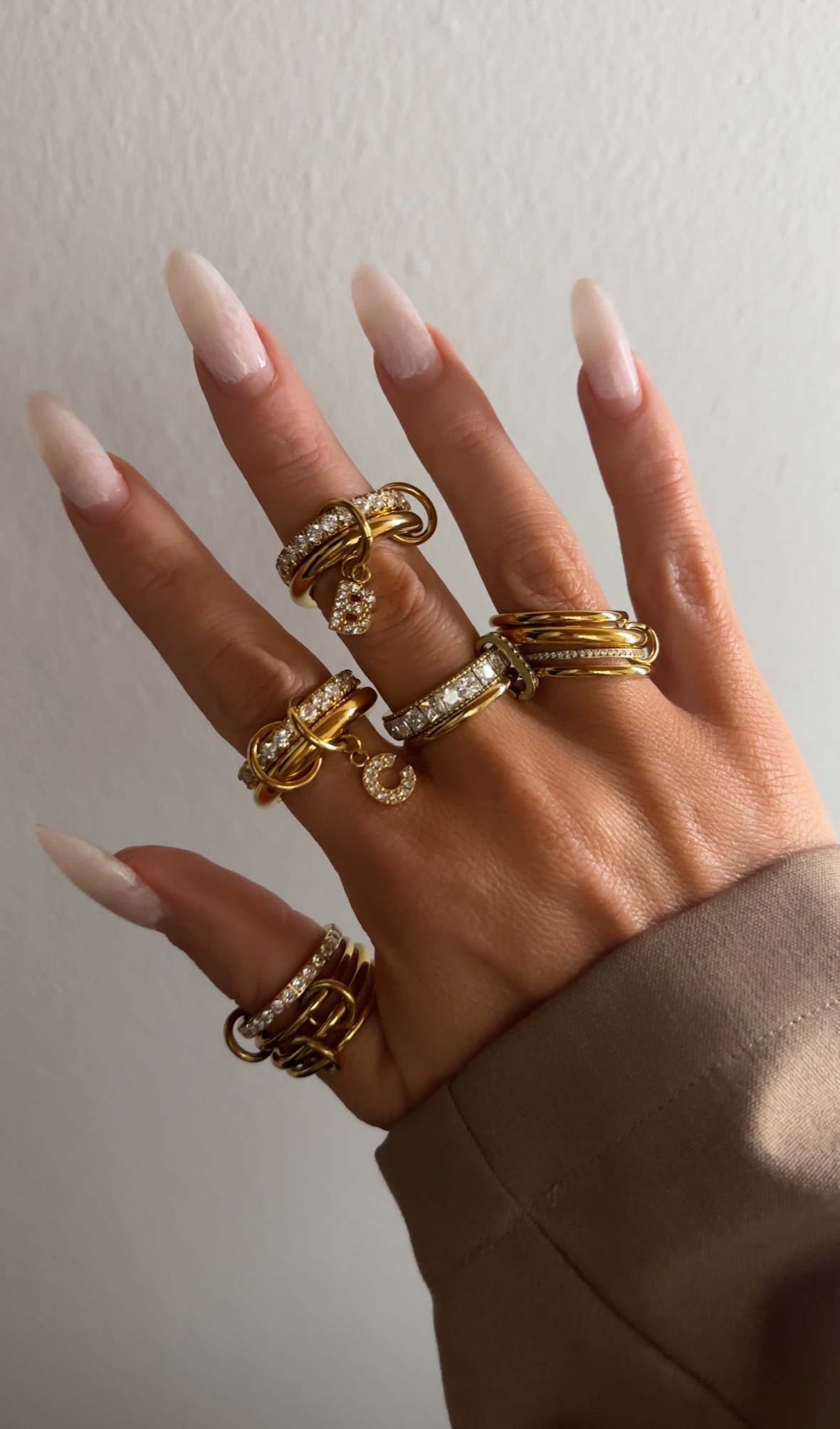 SHINY DUA ❥ Anello Gold - BELLAETEREA