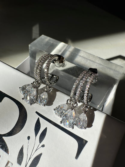 PENDENTI AURORA ❥ Orecchini Silver