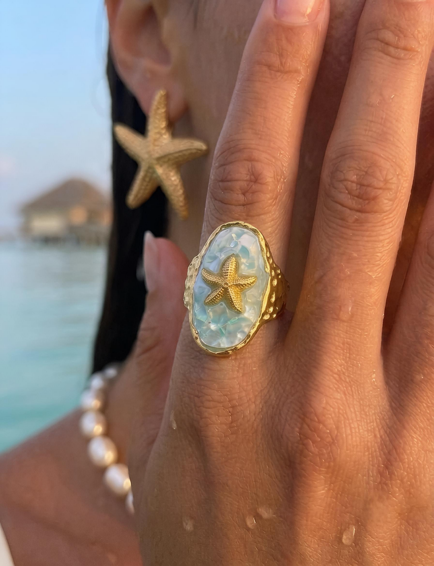 STELLA BLU ❥ Anello