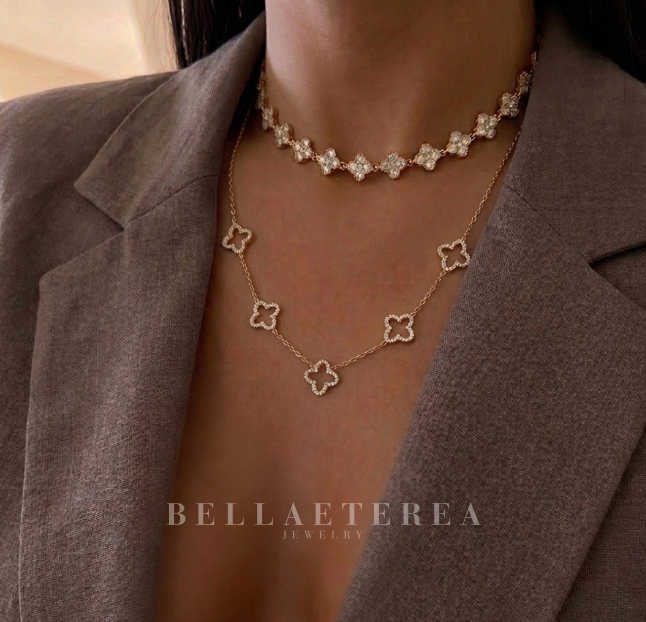 LAWRAH 2.0 ❥ Collana Gold - BELLAETEREA