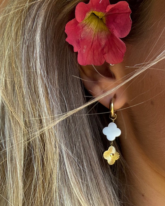 PEARLY CLOVER ❥ Orecchini - BELLAETEREA