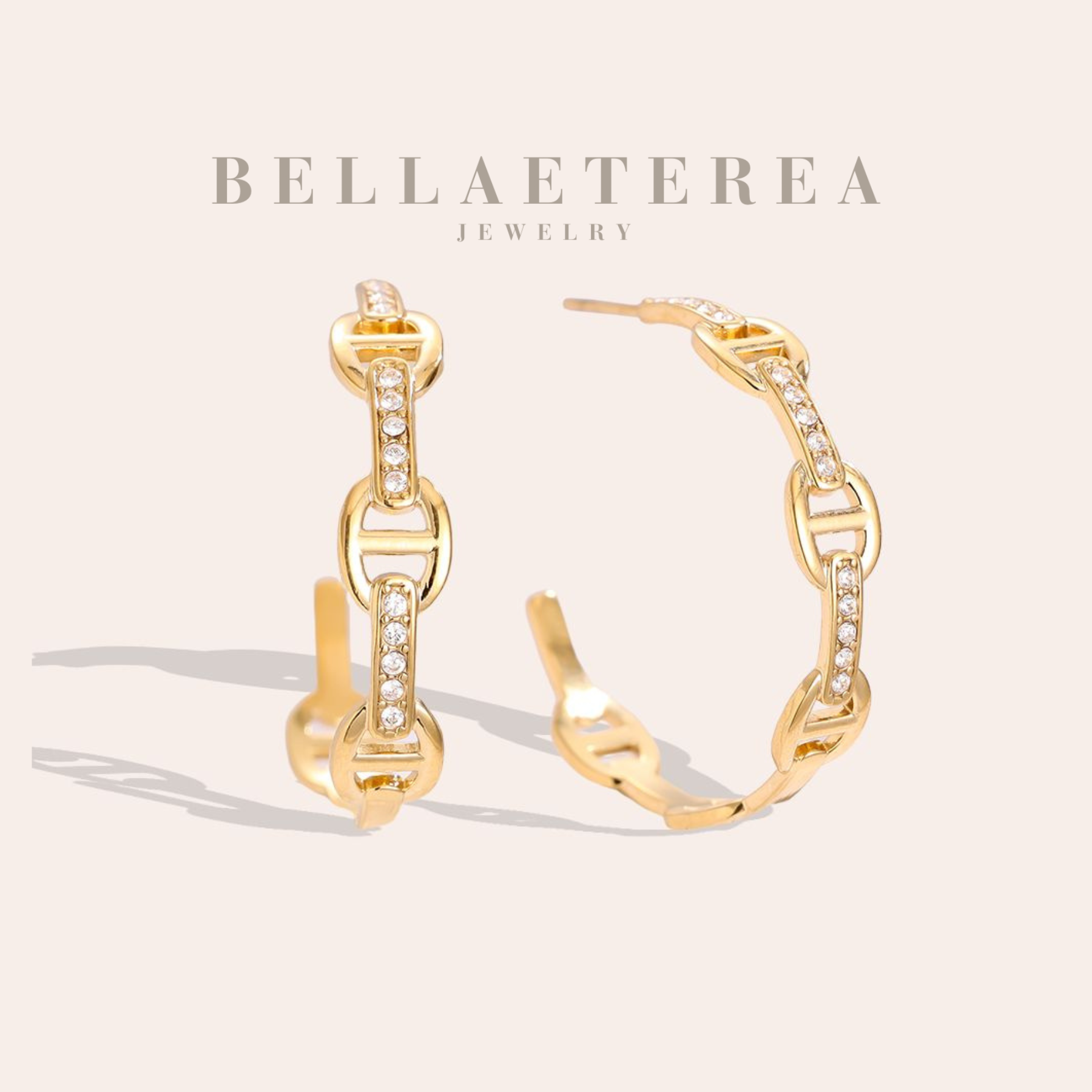 EVA HOOPS ❥ Orecchini - BELLAETEREA