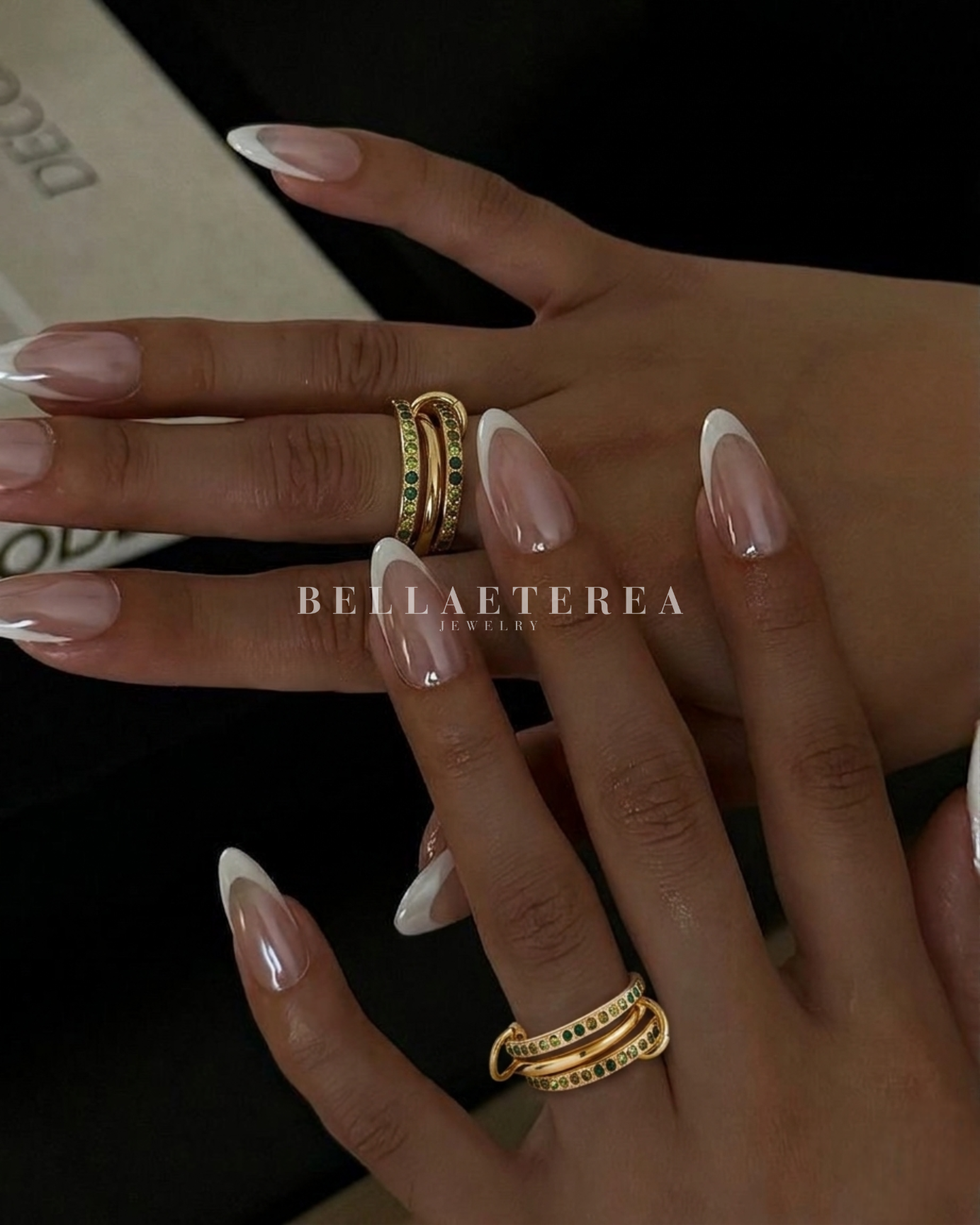 DUA TRIPLE SPRING ❥ Anello Verde - BELLAETEREA