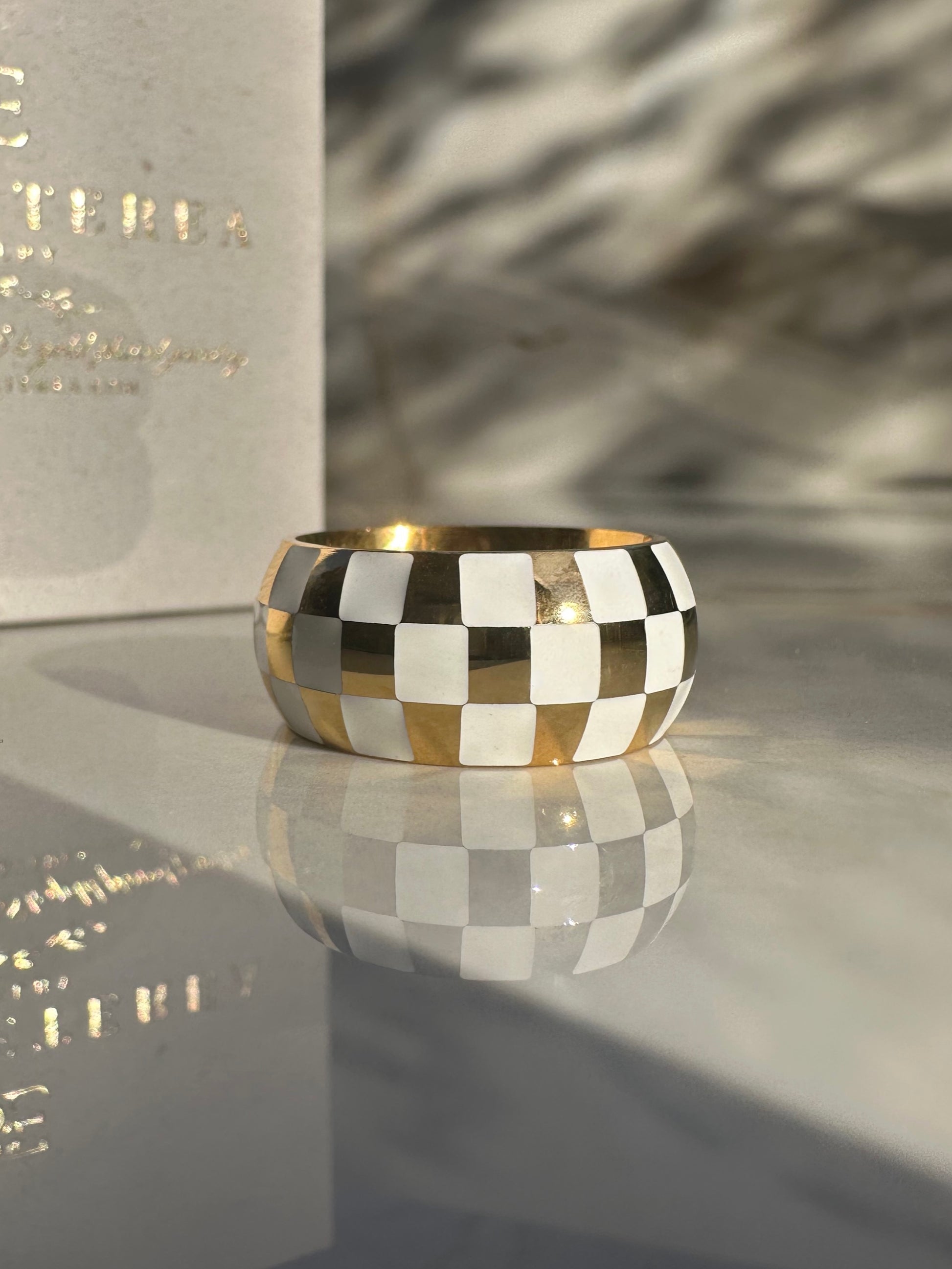 CHESSBOARD LUXE ❥ Anello - BELLAETEREA