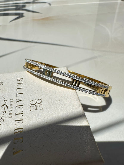 ROMA REVERSE ❥ Bangle Gold