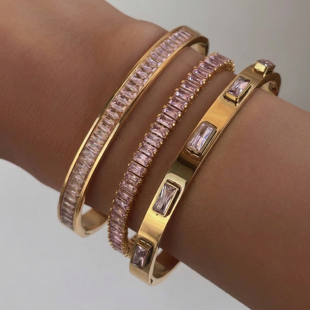 SERAPHINE ❥ Bangle Rosa - BELLAETEREA