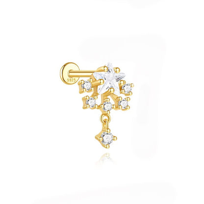 STRALIS ✧ Piercing ARGENTO 925/Gold 18k