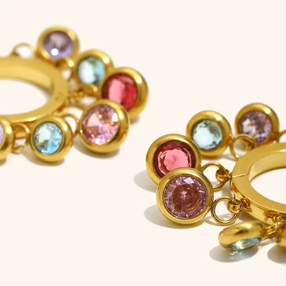 SORBET HOOPS ❥ Orecchini