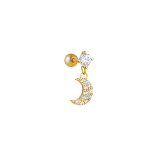 MOONY ✧ Piercing ARGENTO 925/Gold - BELLAETEREA
