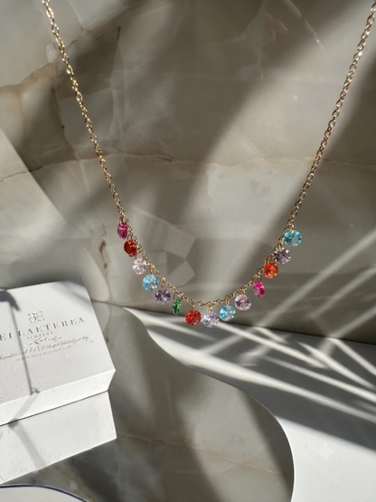 KENDAYA ESSENCE ❥ Collana Gold/Multicolor