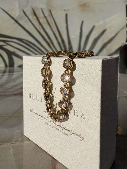 PARADISE ❥ Bracciale Gold/White - BELLAETEREA