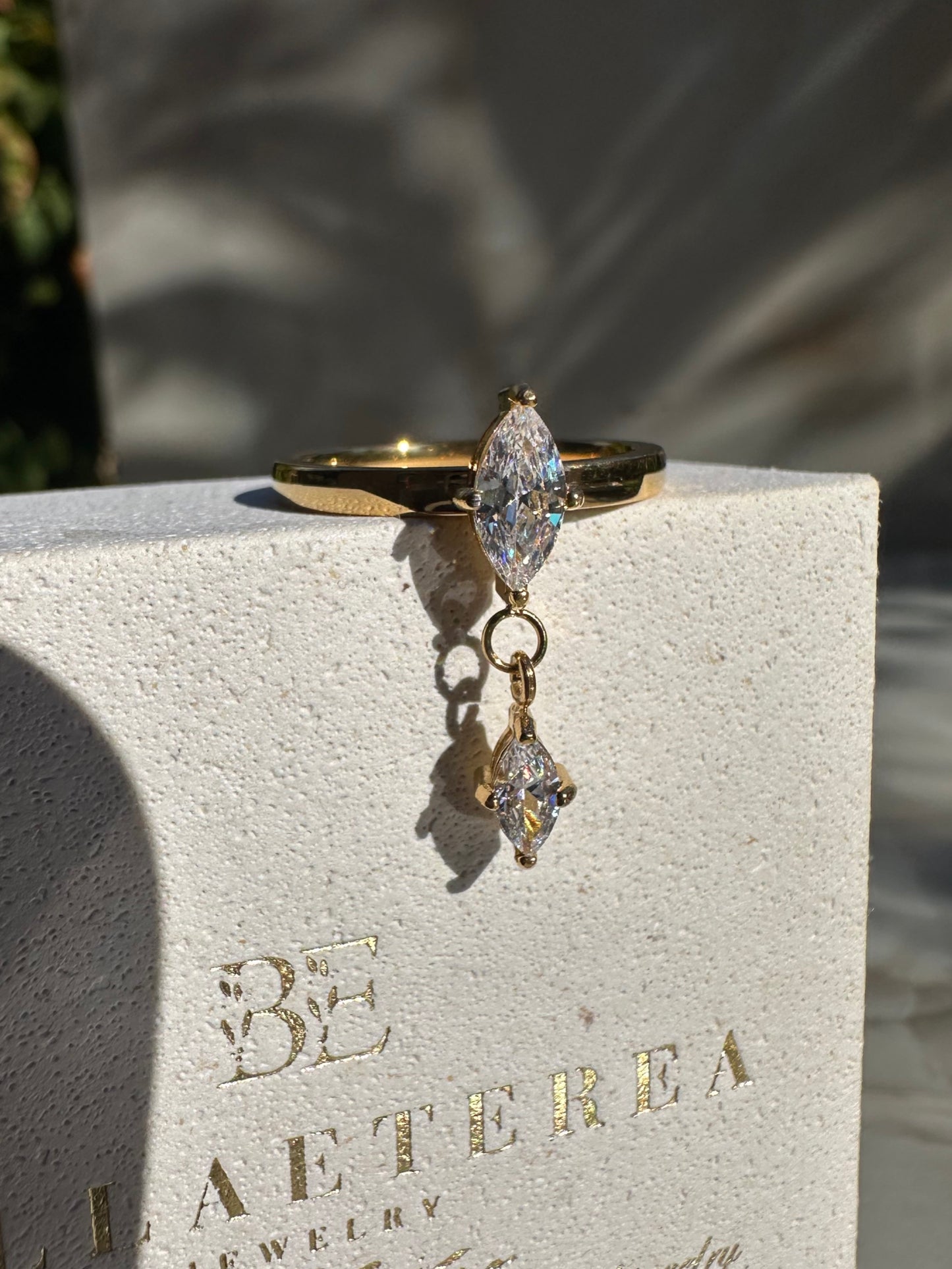 MARQUISE DROP ❥ Anello - BELLAETEREA