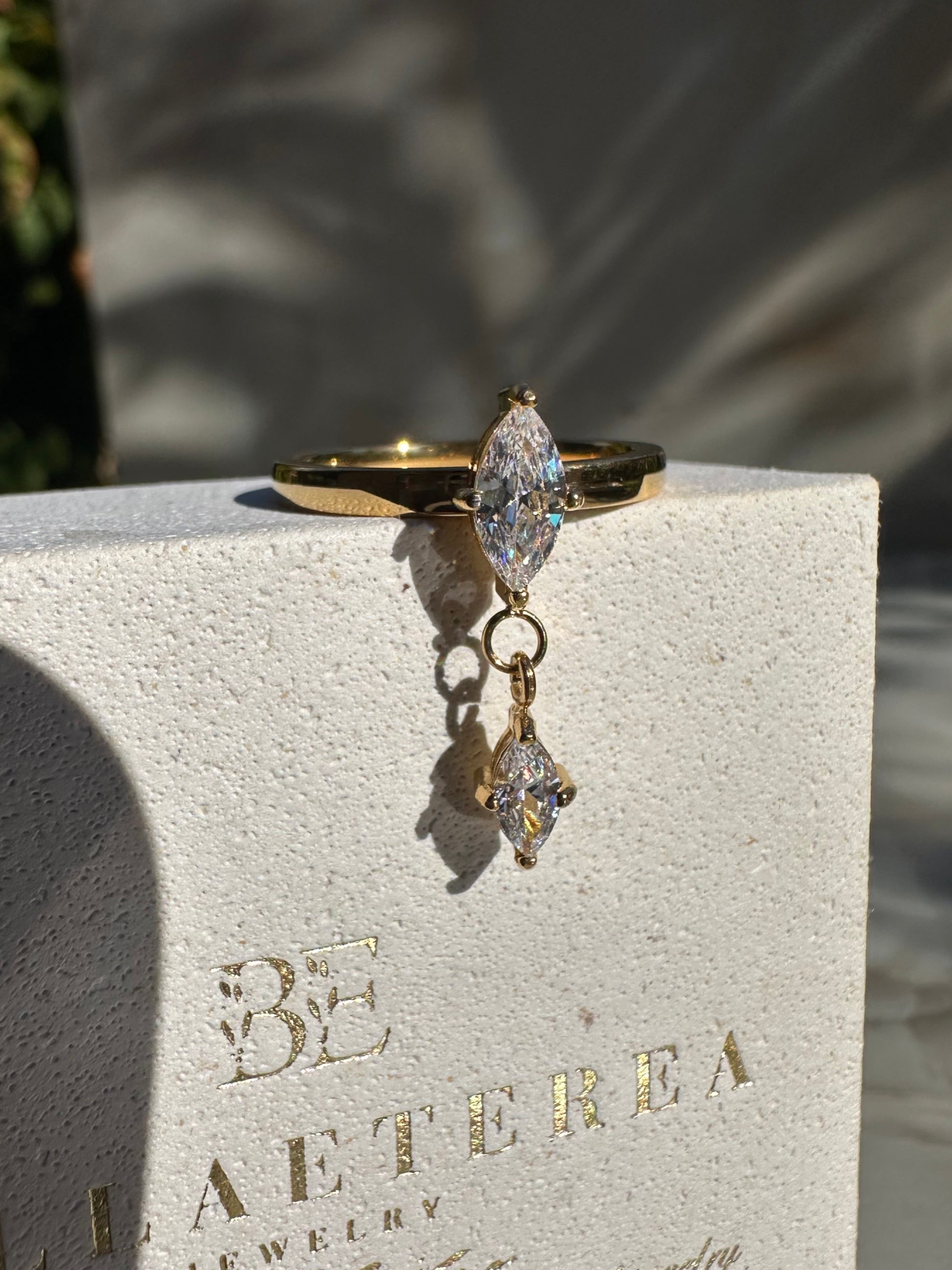 MARQUISE DROP ❥ Anello - BELLAETEREA