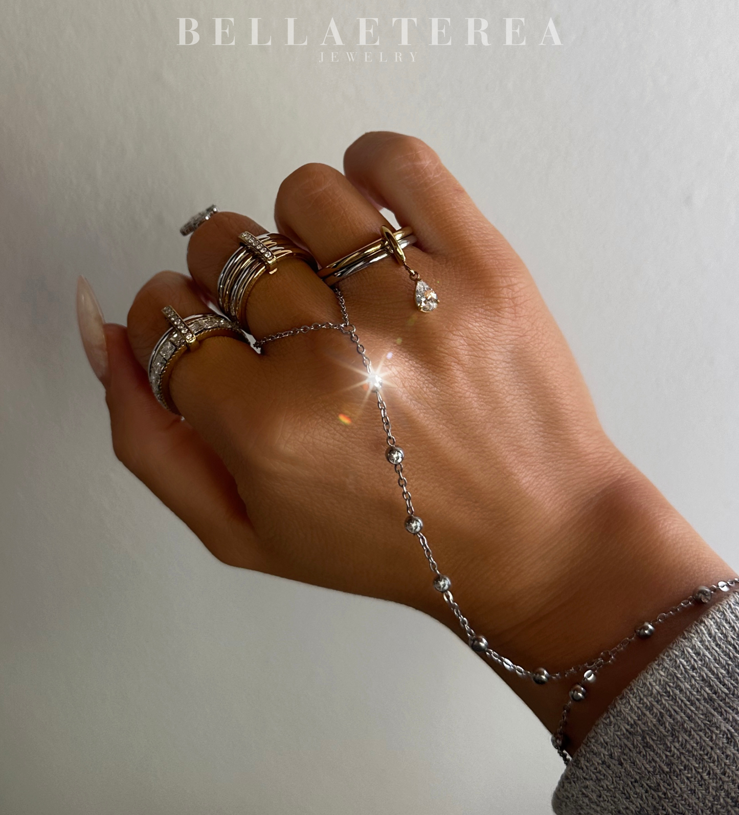 LUMINELLE ❥ Baciamano Silver - BELLAETEREA