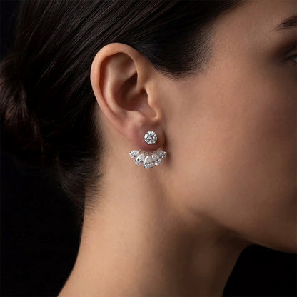CROWNY ❥ Orecchini Silver