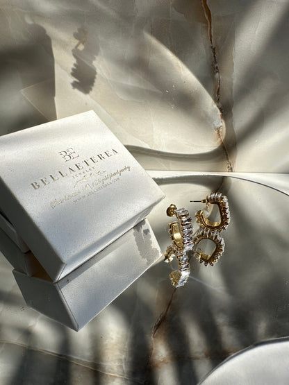 SQUARED DEA ❥ Orecchini Gold