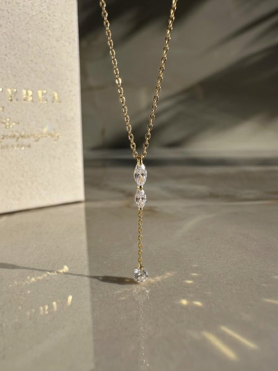 KENDAYA MARQUISE ❥ Collana Y