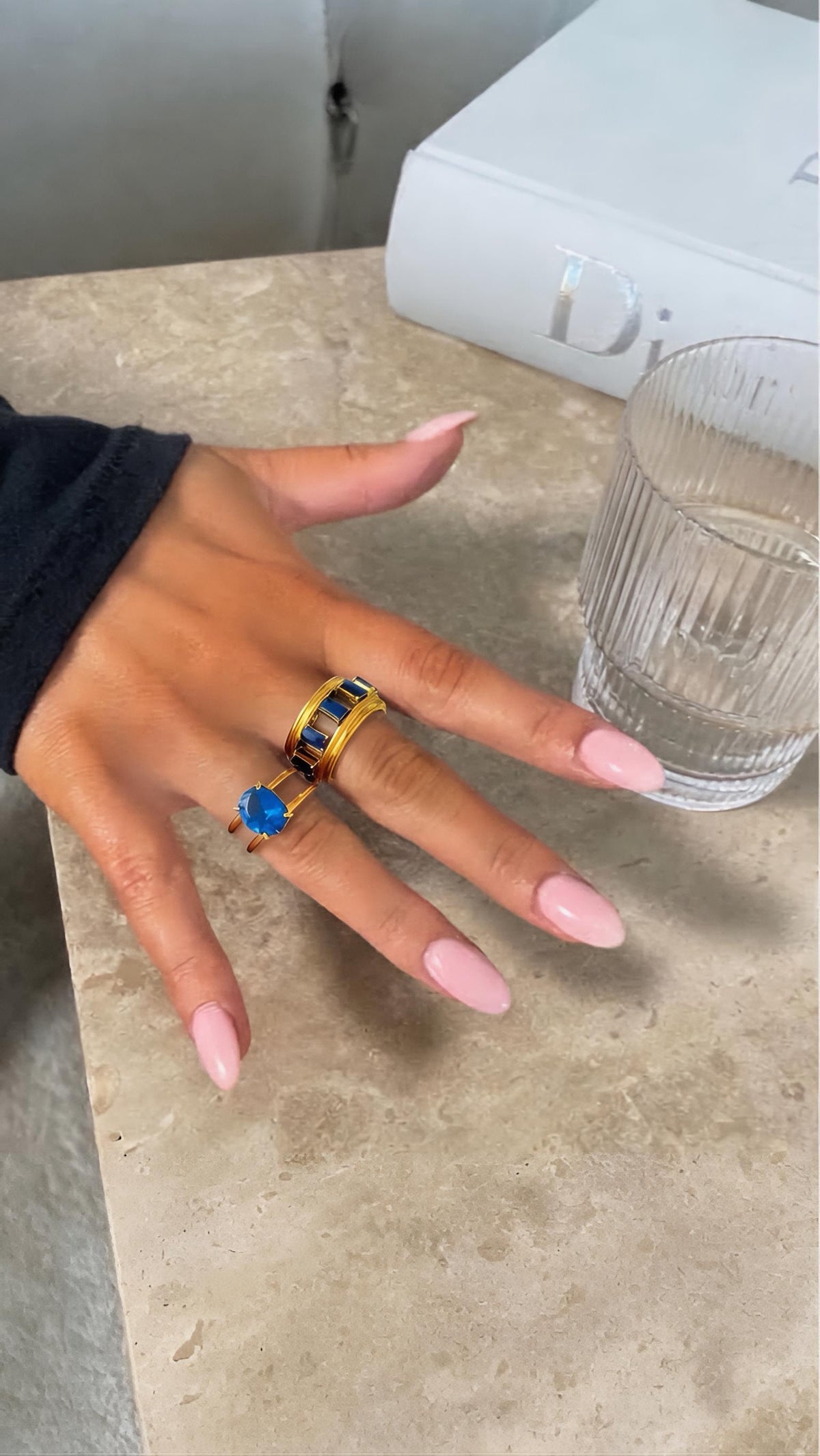 COLOSSAL BLUE ❥ Anello