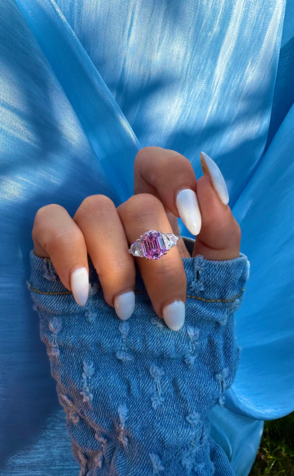 MONACO ✧ Anello ARGENTO 925/Rosa