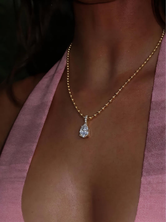 MEHER DROP ❥ Collana Girocollo