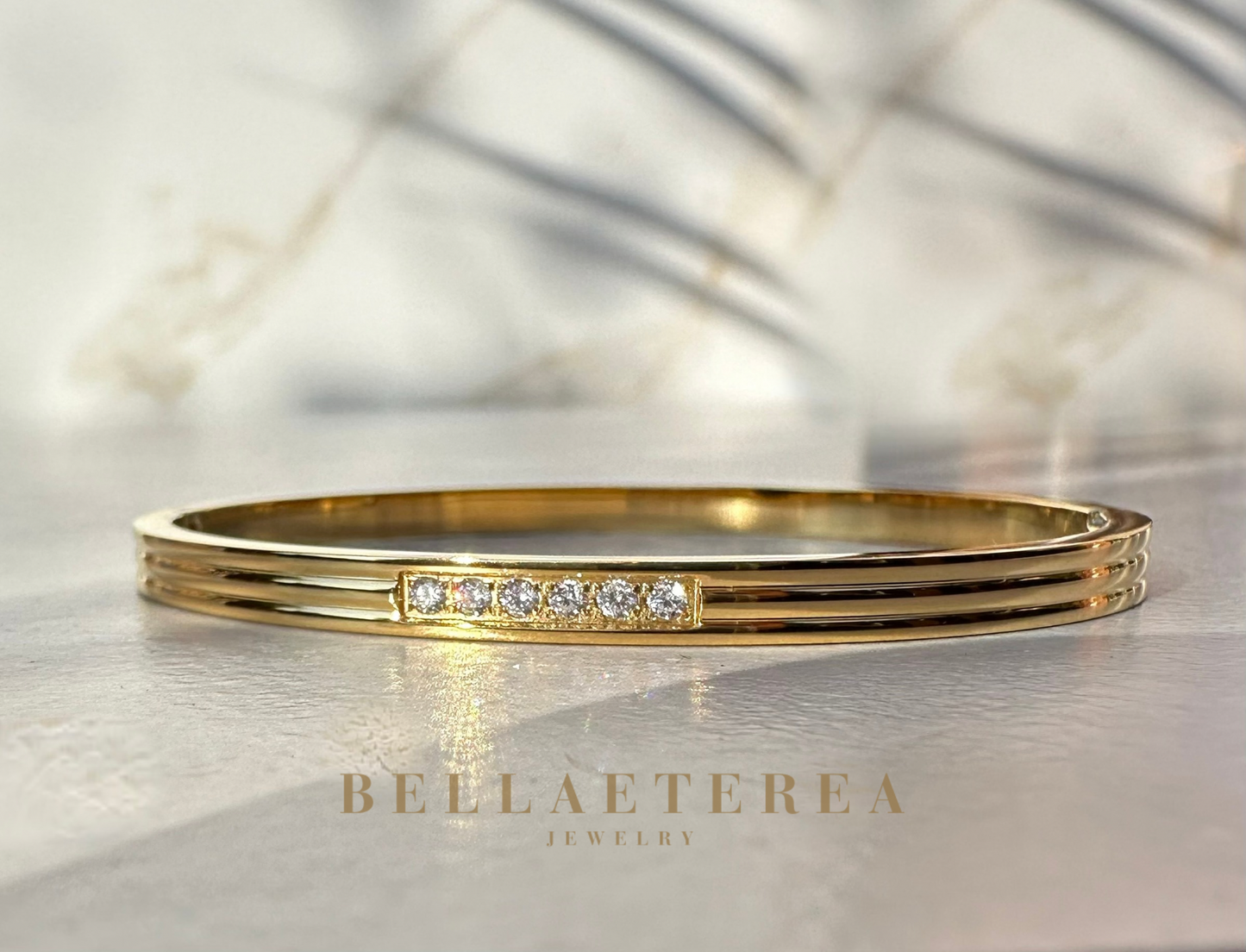 SLIM SIENNA ❥ Bangle Gold